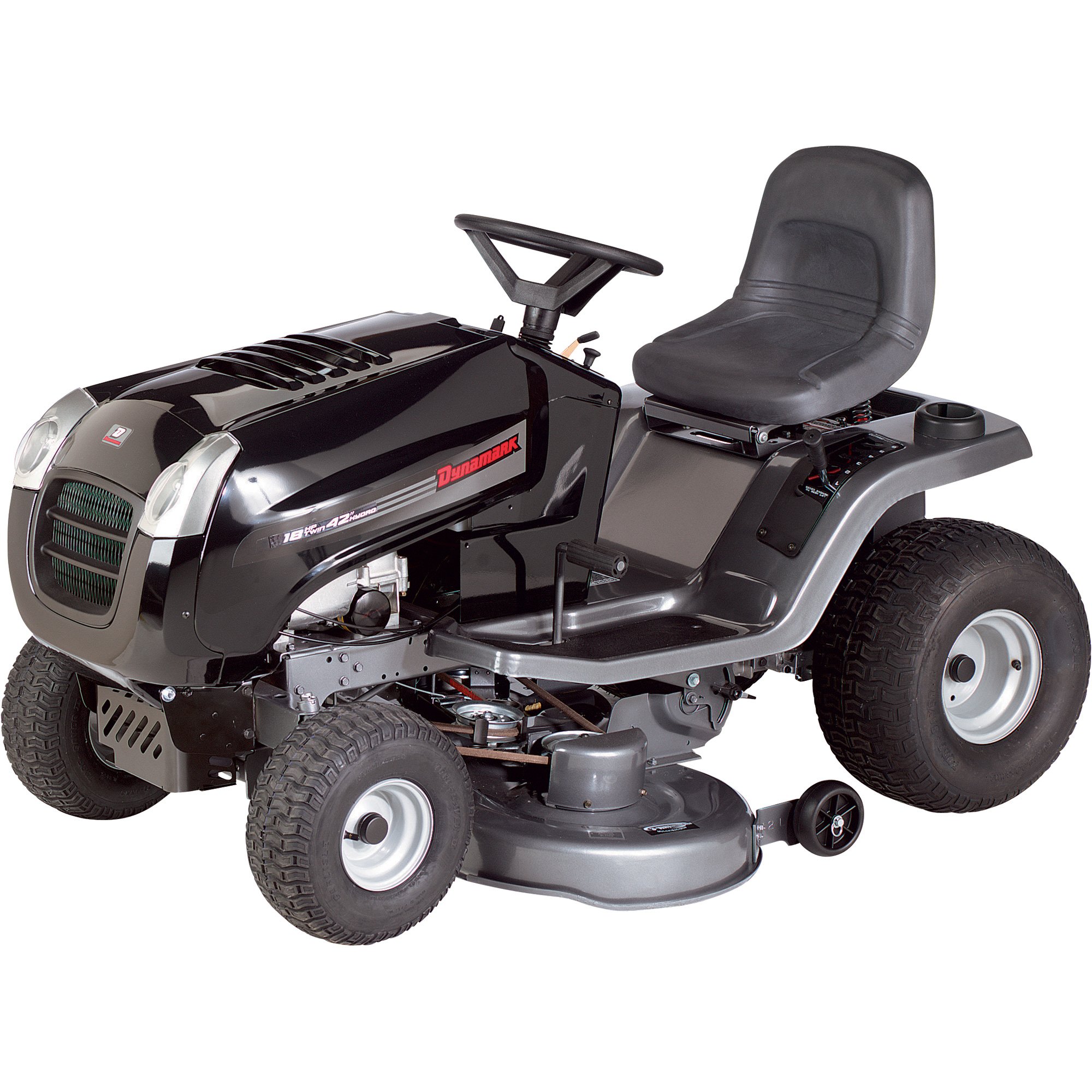 Dynamark Riding Lawn Mower — 42in. Cutting Width, 18 HP